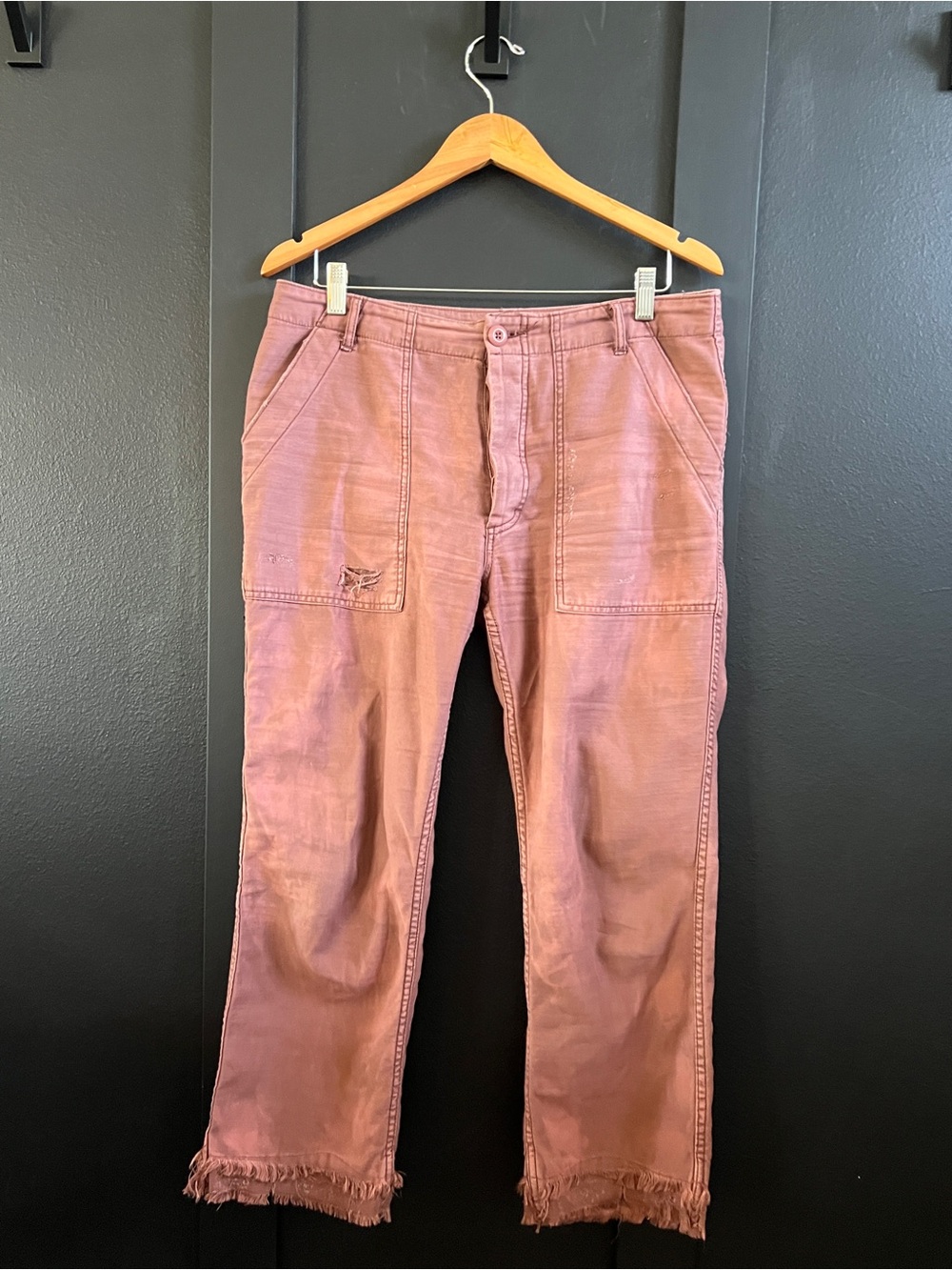 Free People Women’s Pants in Dusty Rose